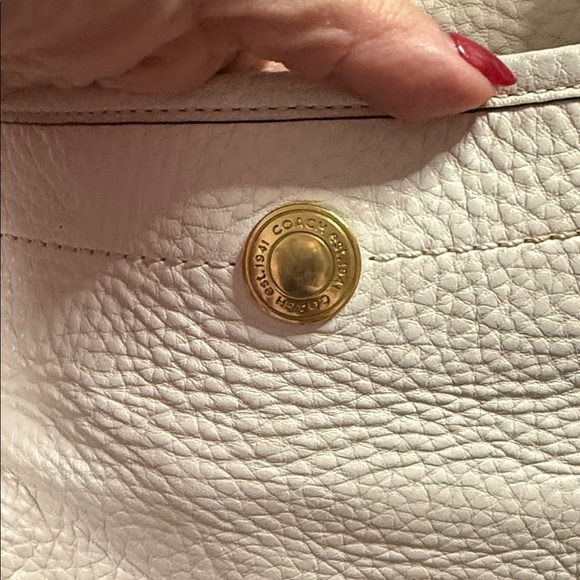 Coach Legacy Ergo Shoulder Bag with legacy stripe lining - Picture 14 of 15